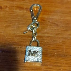 Michael Kors Gold Pave key fob